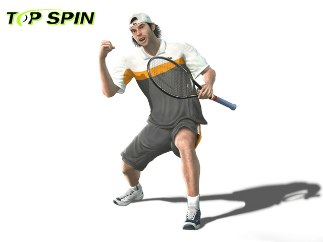 Top Spin title screen for Xbox